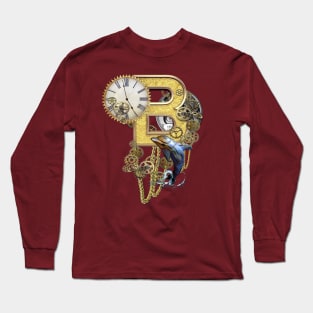 Alphabet-monogram capital-letter B Long Sleeve T-Shirt